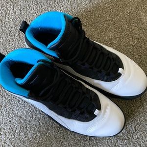 Air Jordan 10 “Powder Blue” Basketball Shoe Size 13